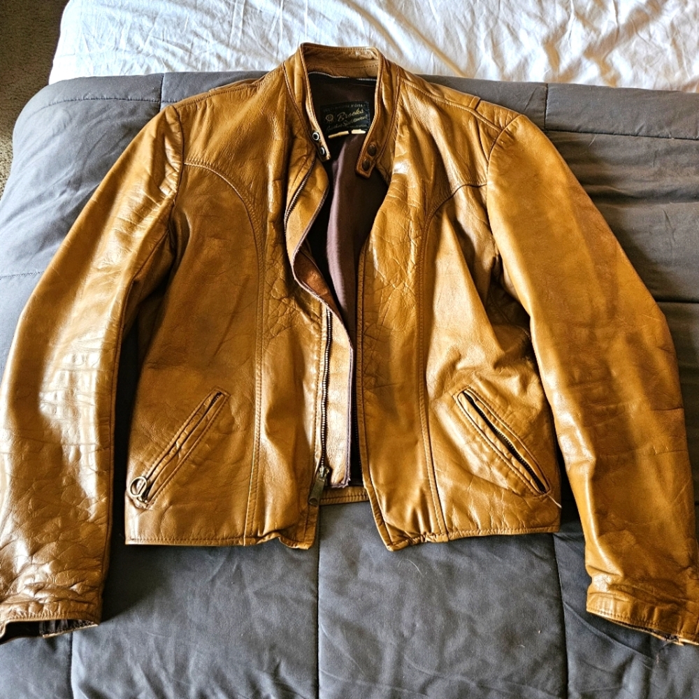 Vintage leather jacket